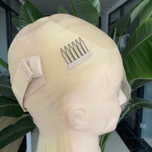 2 monofilament lace toppers #grey black 5.5×6.5 topper raw hair 12inch (copy)