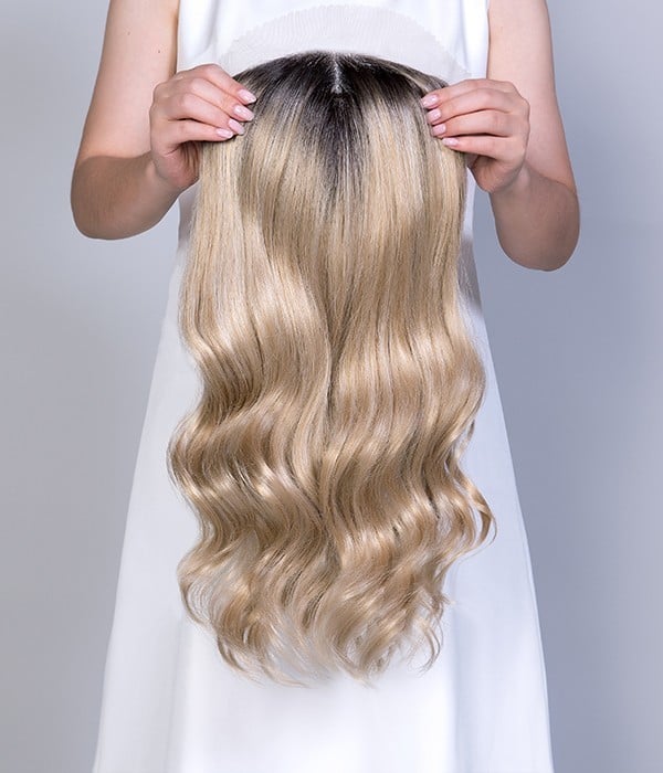 1 7"x8" mono part | right part remy human hair topper |final sale (copy) 1 7"x8" mono part | right part remy human hair topper |final sale (copy)