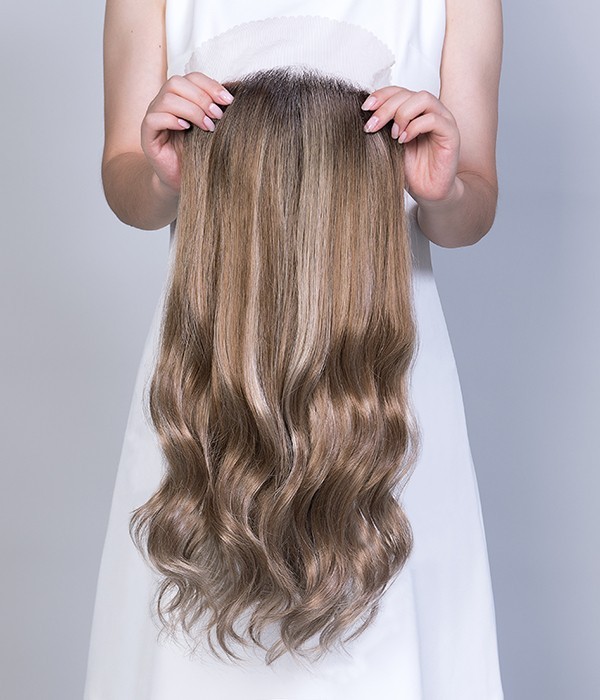 1 7"x8" mono part | right part remy human hair topper |final sale (copy) 1 7"x8" mono part | right part remy human hair topper |final sale (copy)