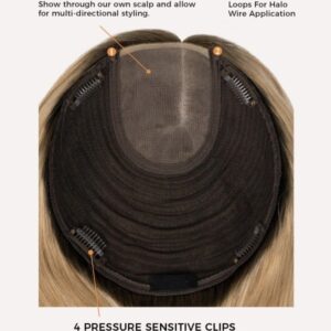 1 feather weft double drawn feather line crochet human hair weft extensions (copy)