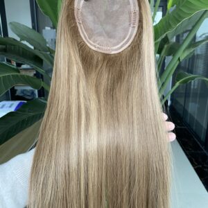 1 monofilament lace toppers 5.5×6inch indian virgin 18inch #88r