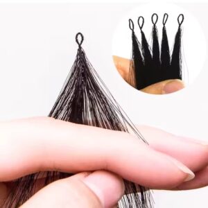 1 flexible feather hair extension customizable length size #613