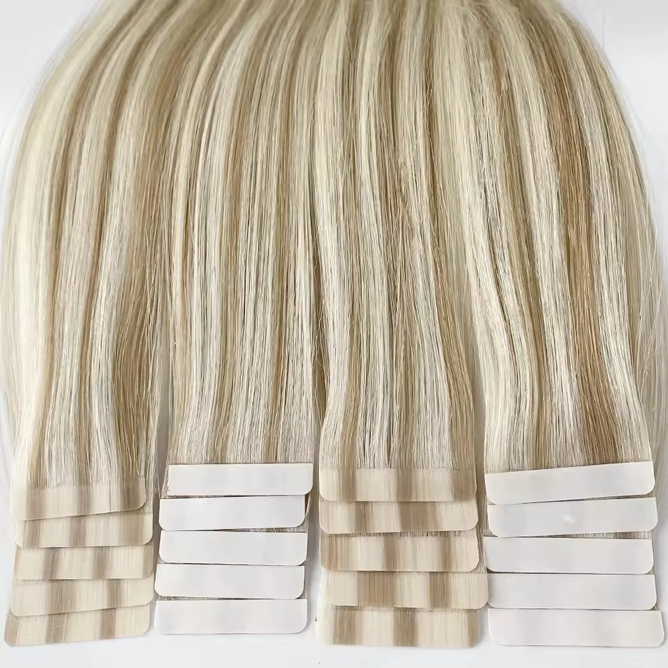 Home 1 regular tape in double drawn real cuticle remy hair extension #30 color 4*1 cm (copy)