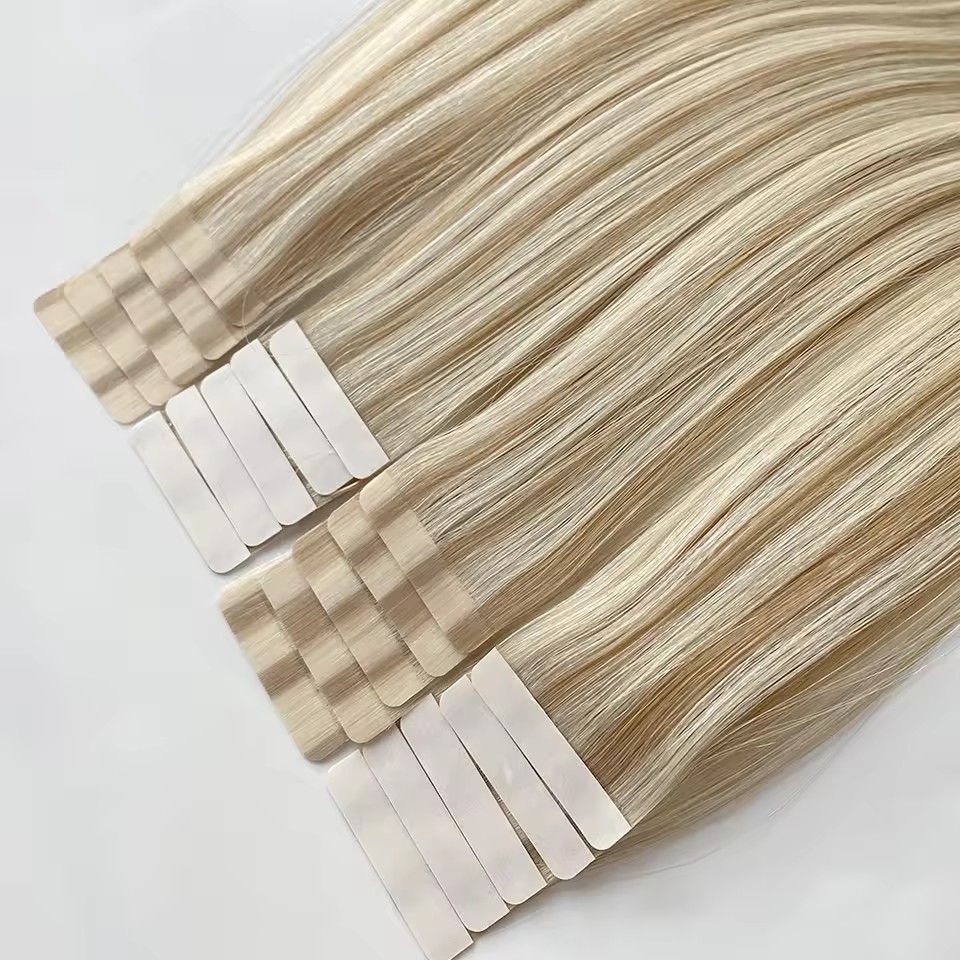 1 regular tape in double drawn real cuticle remy hair extension #30 color 4*1 cm (copy) 1 regular tape in double drawn real cuticle remy hair extension #30 color 4*1 cm (copy)