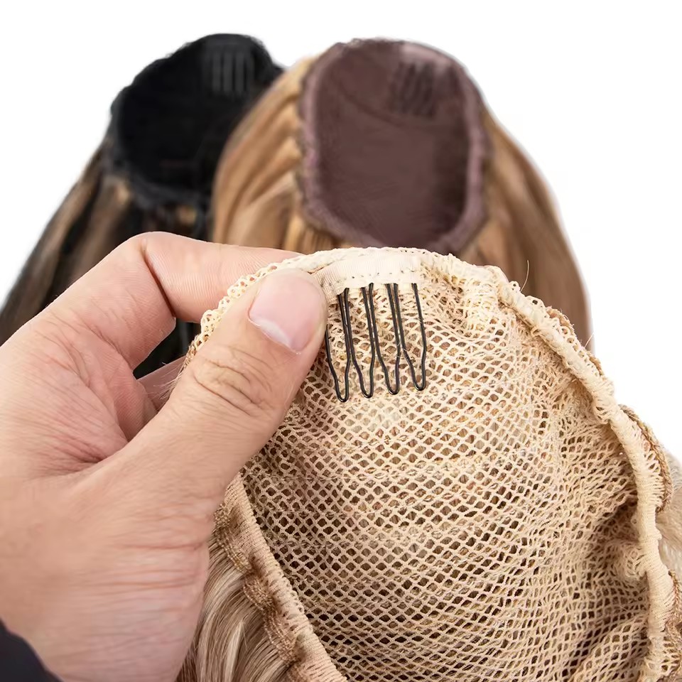 1 ponytail clips double drawn human hair for white women (copy) 1 ponytail clips double drawn human hair for white women (copy)