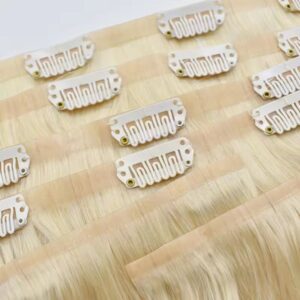 3 seamless pu clip in double drawn 100% remy european human hair (copy)