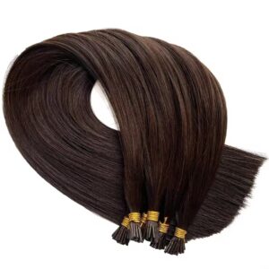 1 i tip hair extensions european hair double drawn