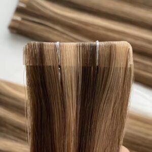 1 tape high quality human hair extensions smooth skin weft (copy)
