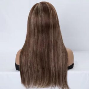 Silk Base 4×4 Full Lace Wig – Highlighted | Custom Human Hair Wig Manufacturer