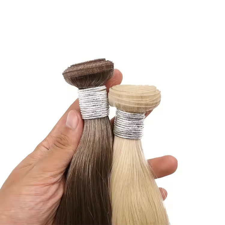 1 hand tied weft wholesale for professional salon 1 hand tied weft wholesale for professional salon