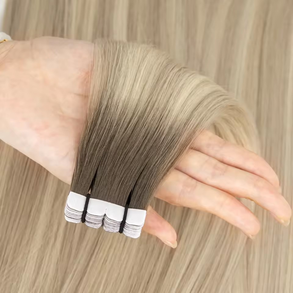 1 tape human hair extension 100% raw virgin tape in hair (copy) 1 tape human hair extension 100% raw virgin tape in hair (copy)