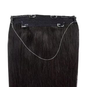 1 halo human hair extension invisible wire remy hair