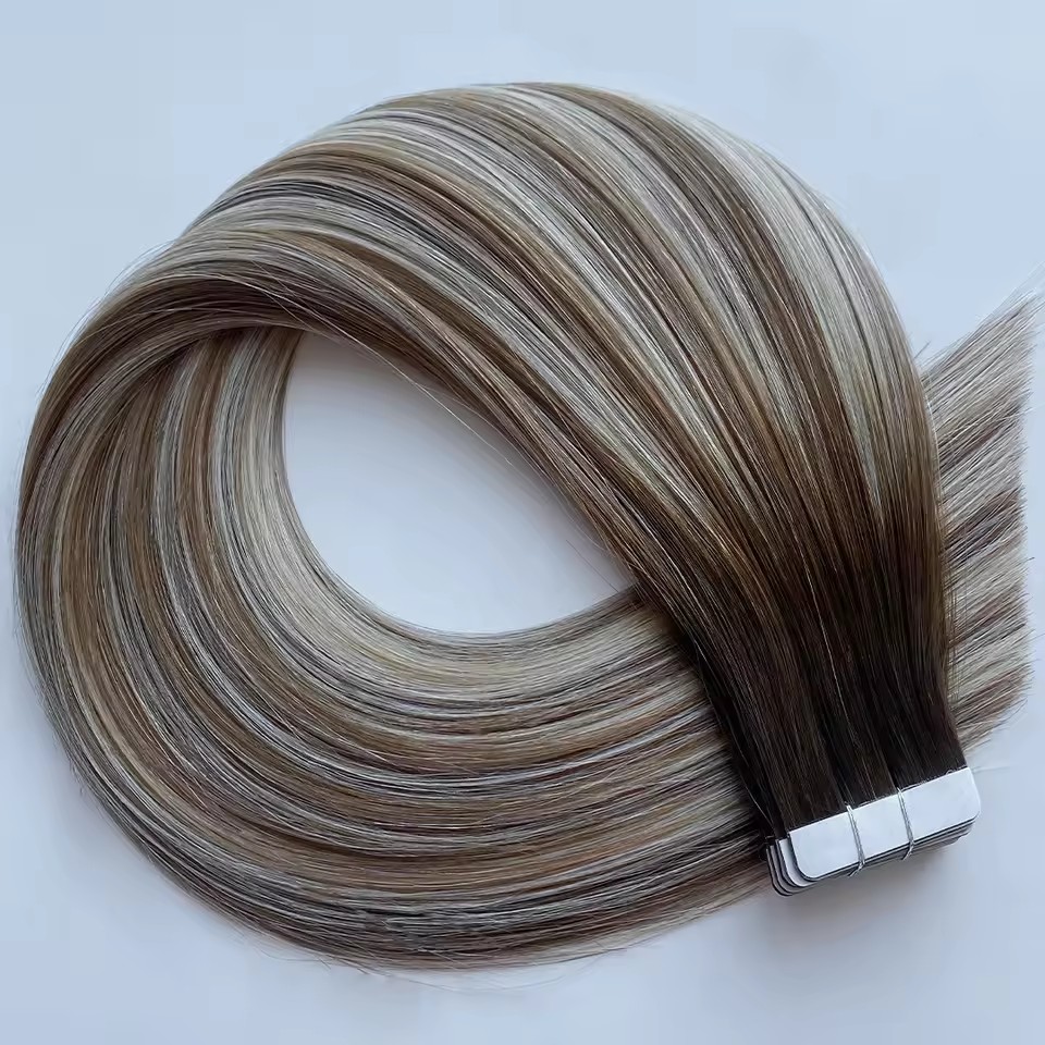 1 seamless tape human hair tape in extensions #grey (copy) 1 seamless tape human hair tape in extensions #grey (copy)