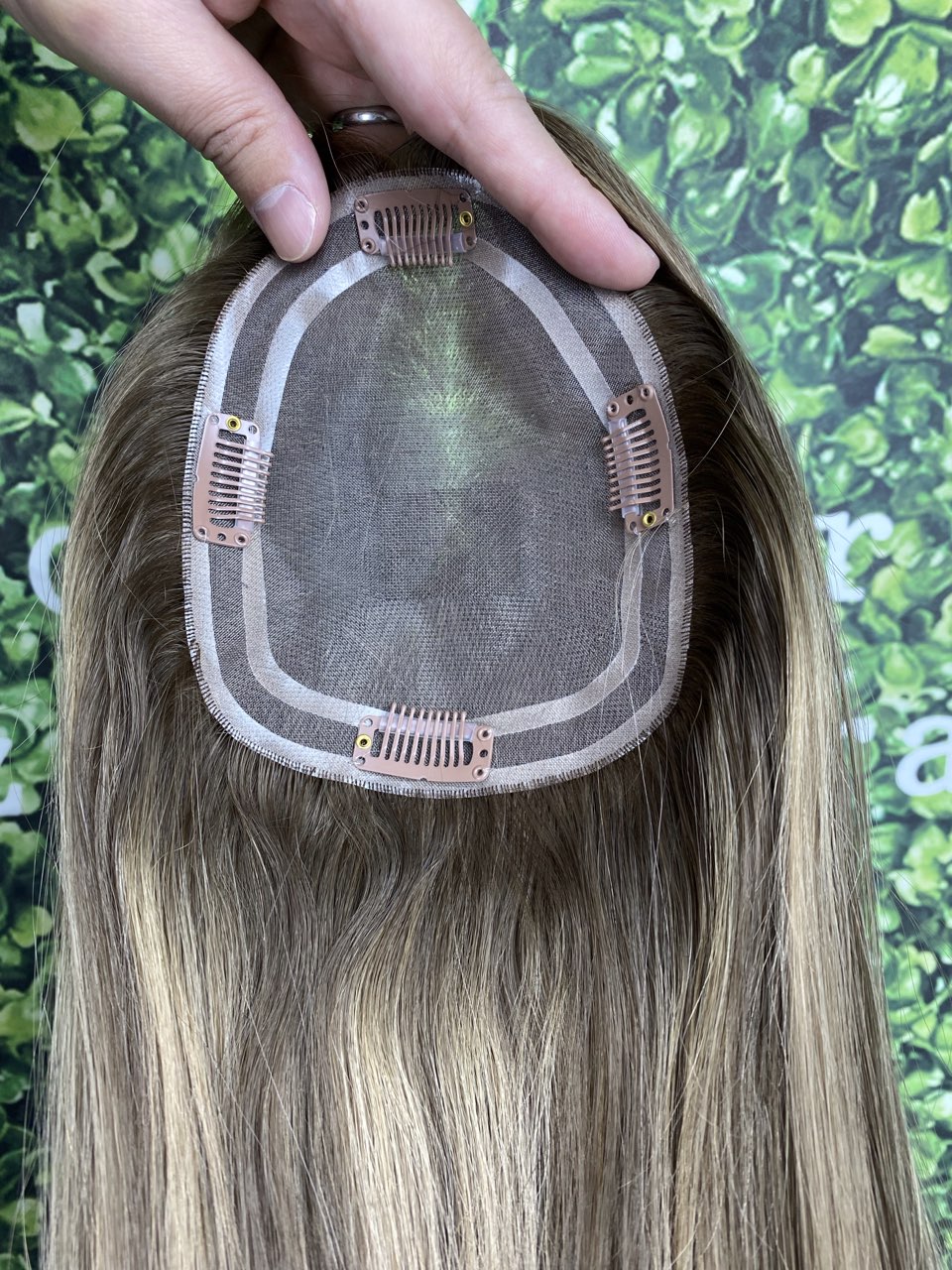 1 monofilament lace toppers #8268 5.5×6 topper virgin hair 18inch (copy) 1 monofilament lace toppers #8268 5.5×6 topper virgin hair 18inch (copy)