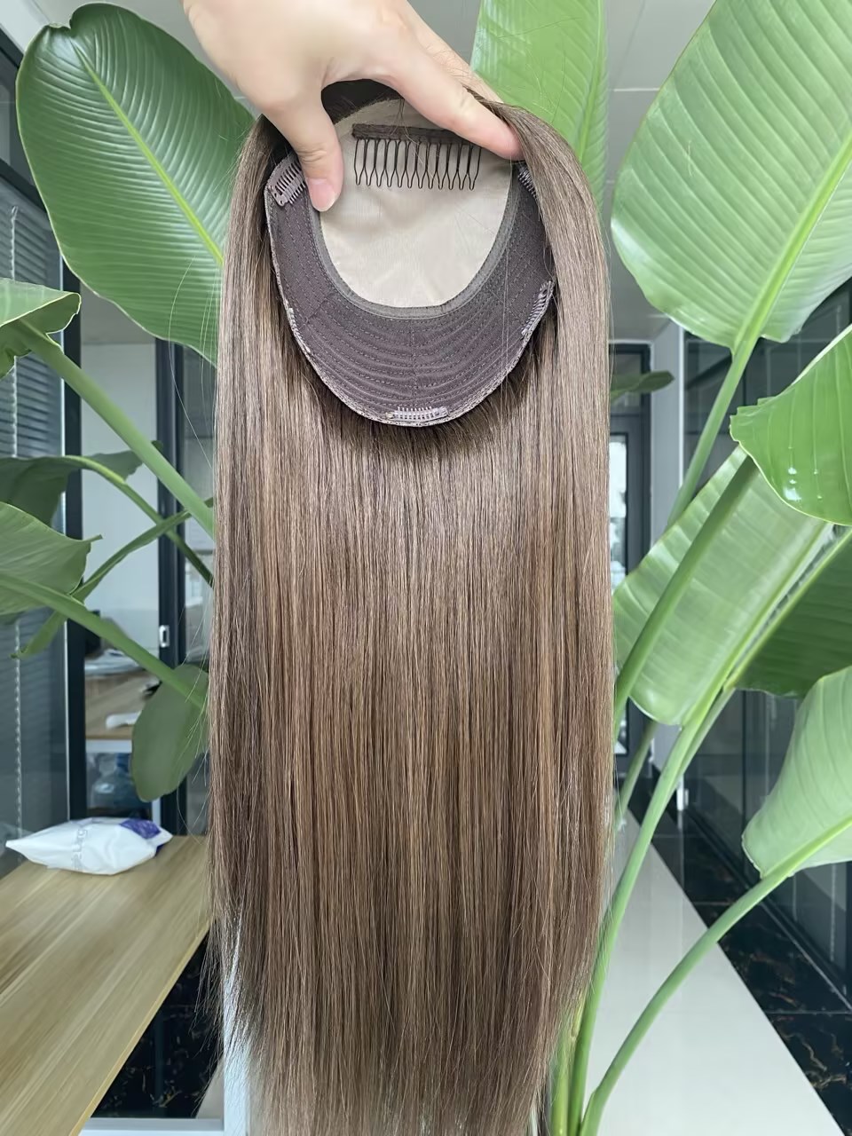 1 8×8inch silk base 4×4 front & wefted back #10/24 ready to ship (copy) 1 8×8inch silk base 4×4 front & wefted back #10/24 ready to ship (copy)