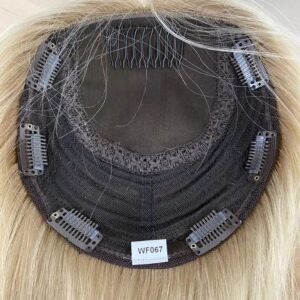 1 fish net silk base hair topper for thin women (copy)