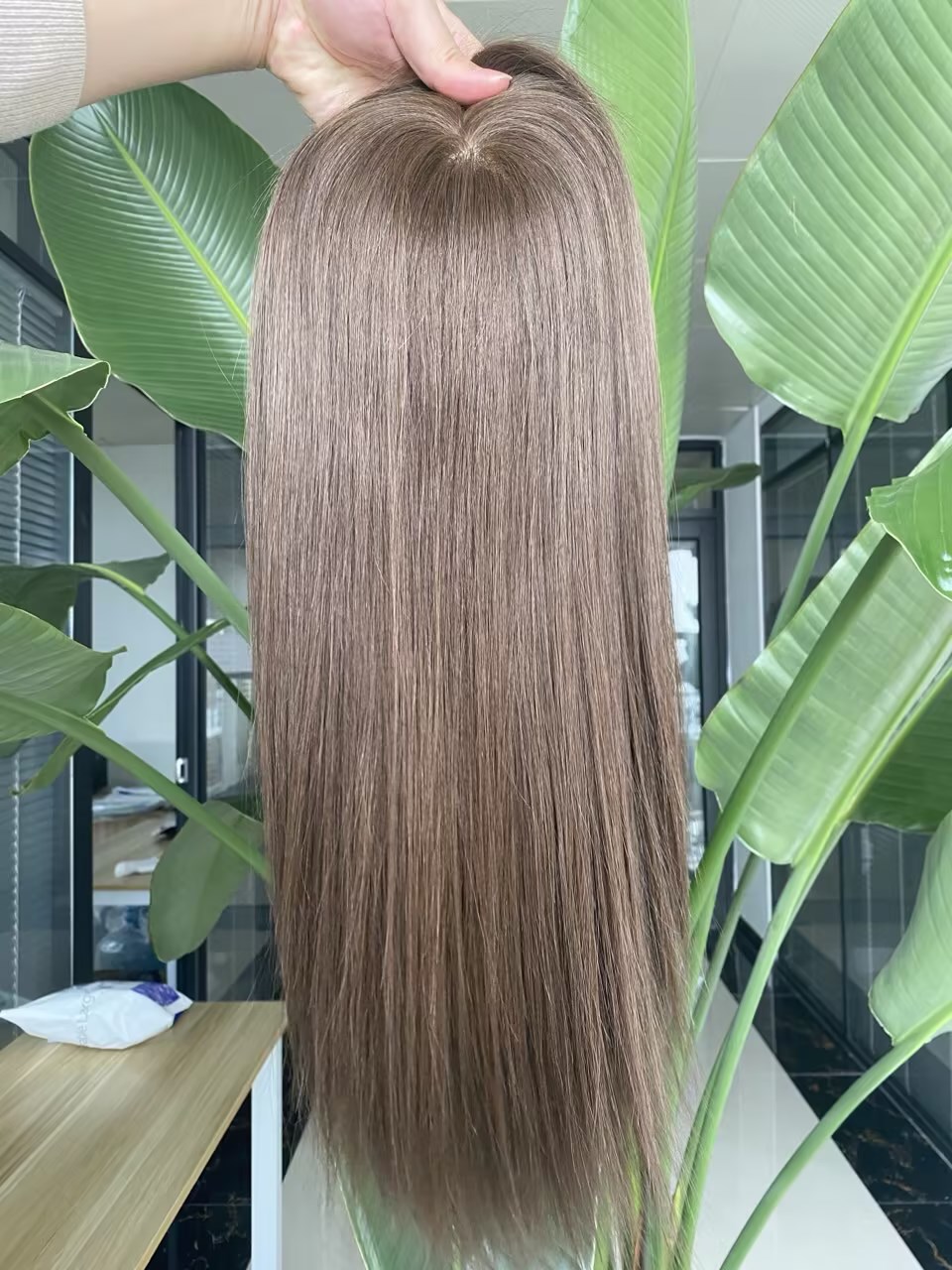 1 8×8inch silk base 4×4 front & wefted back #10/24 ready to ship (copy) 1 8×8inch silk base 4×4 front & wefted back #10/24 ready to ship (copy)